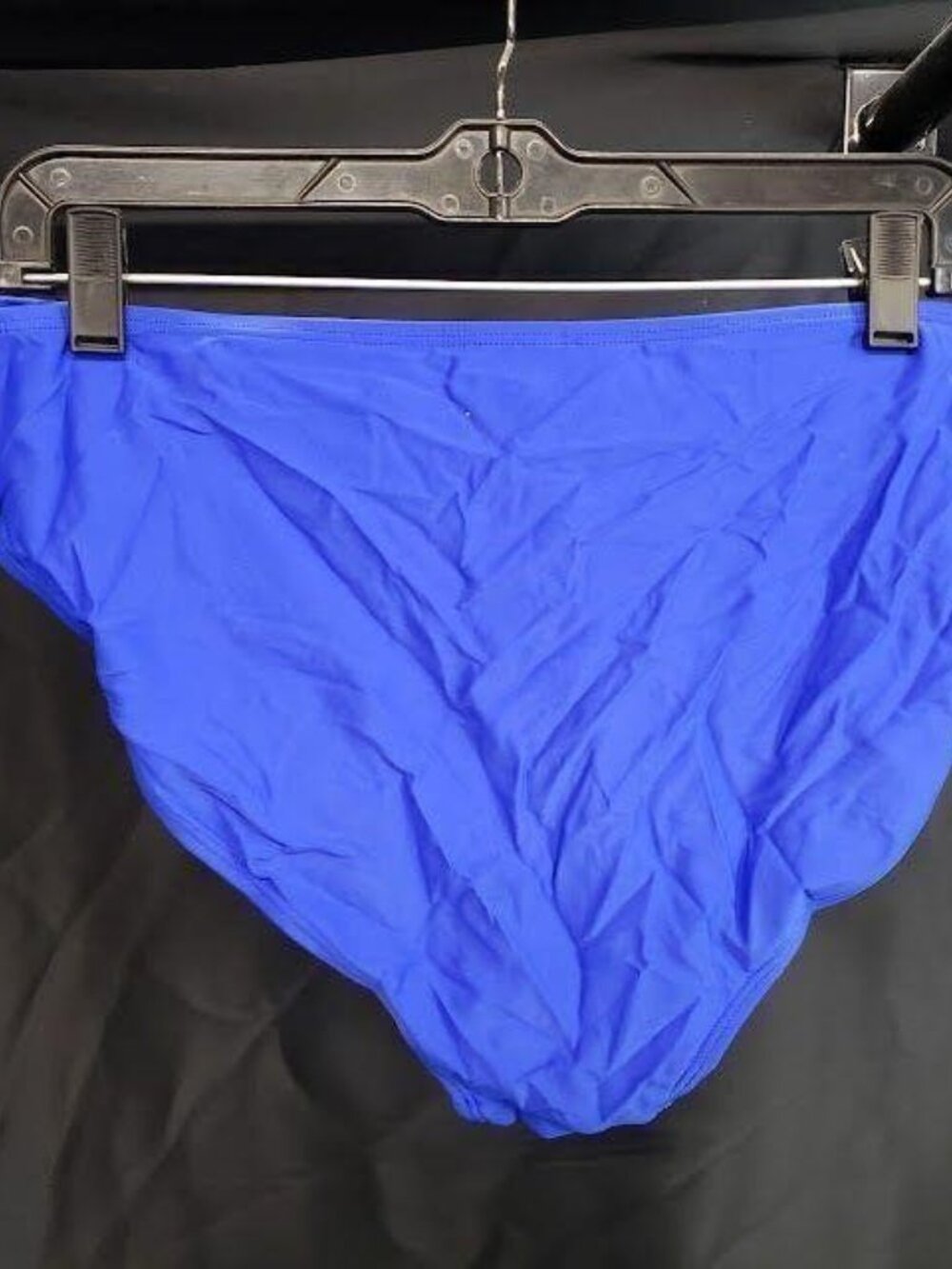 Blue Bikini Swimsuit 2 Piece Tie Front Womens XL Swimwear Set - Picture 5 of 7